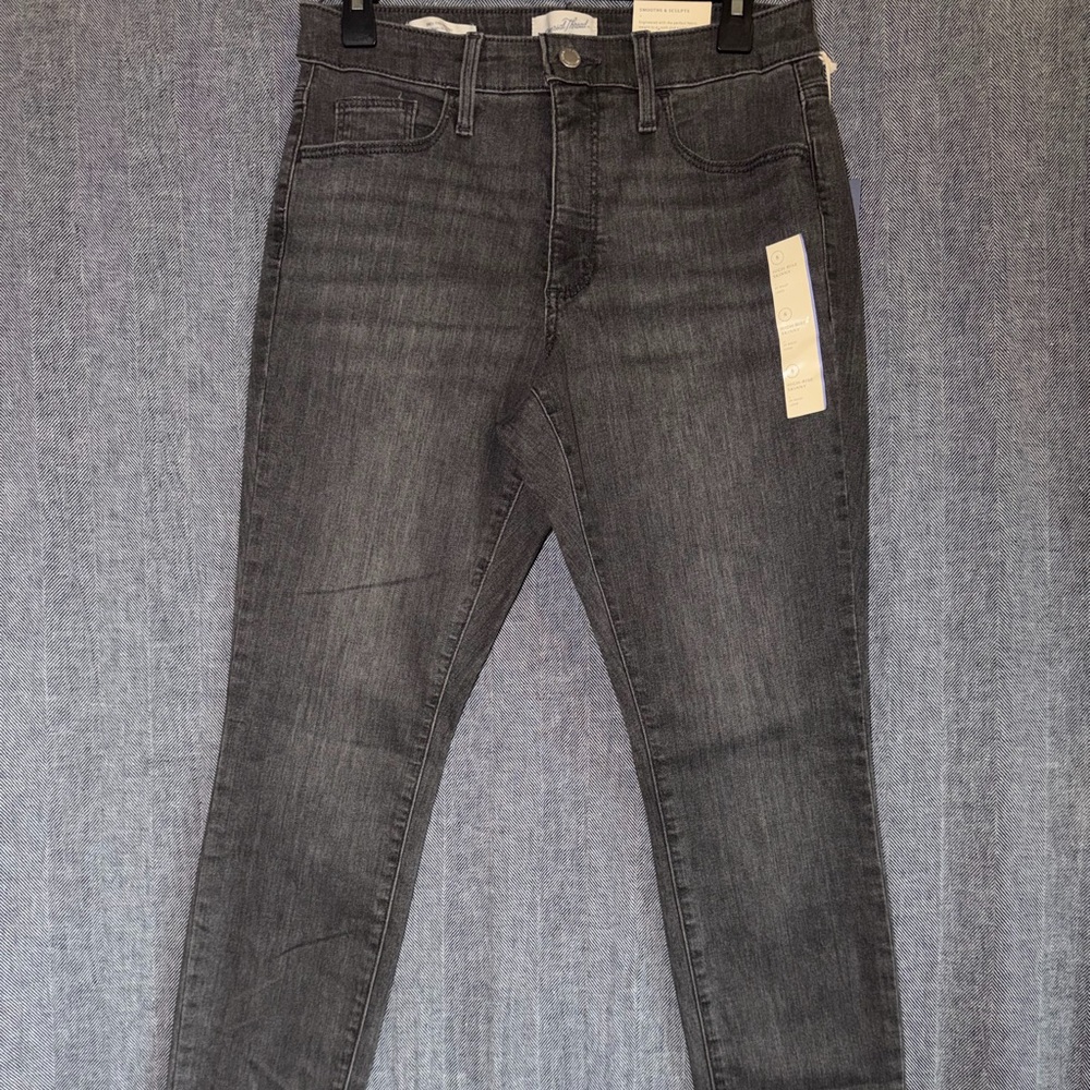 Universal Thread Dark Gray High Waisted Skinny Jeans